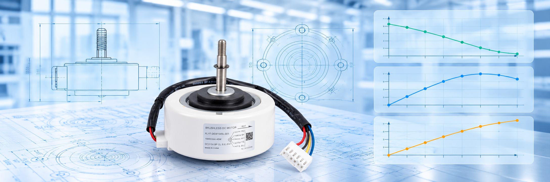 TACICON HVAC ECM motor