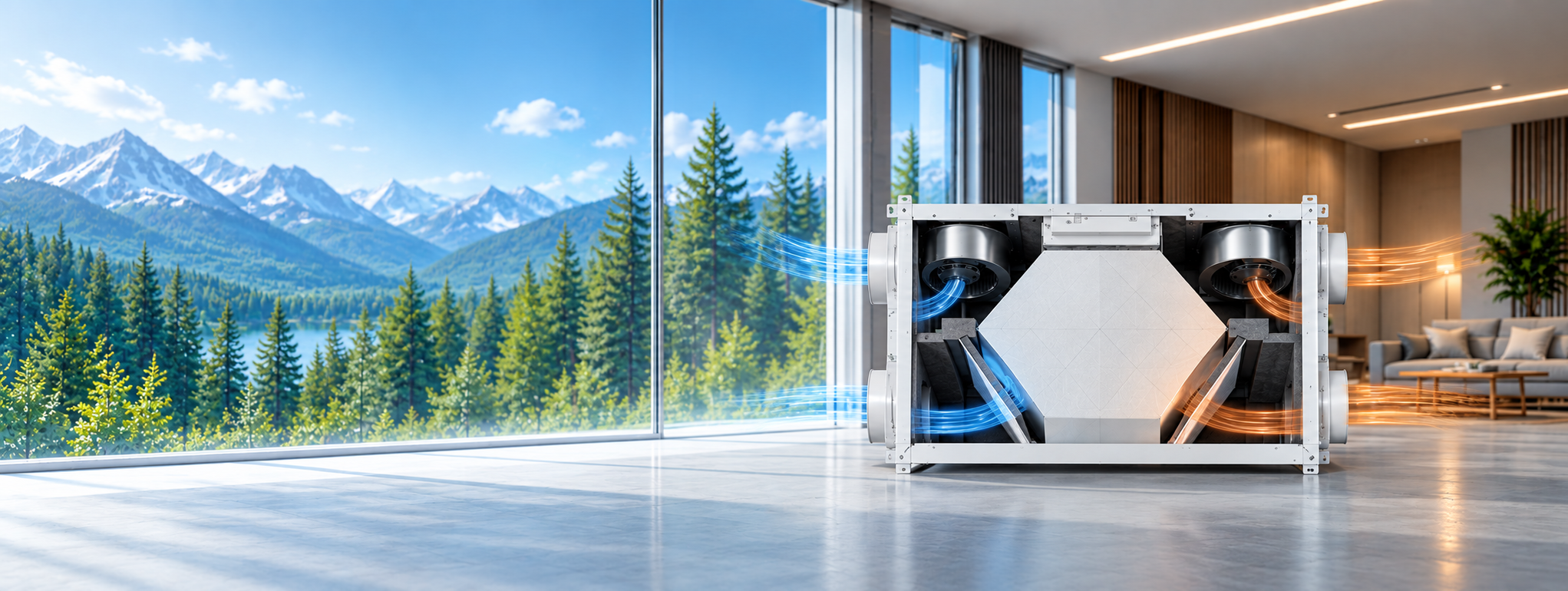 Energy recovery ventilation system