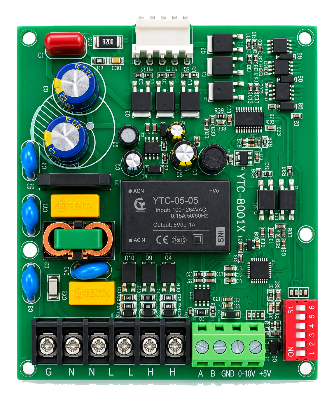M1 ECM motor driver board