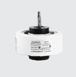 XLYF-DC41 ECM motor with a white housing and exposed shaft